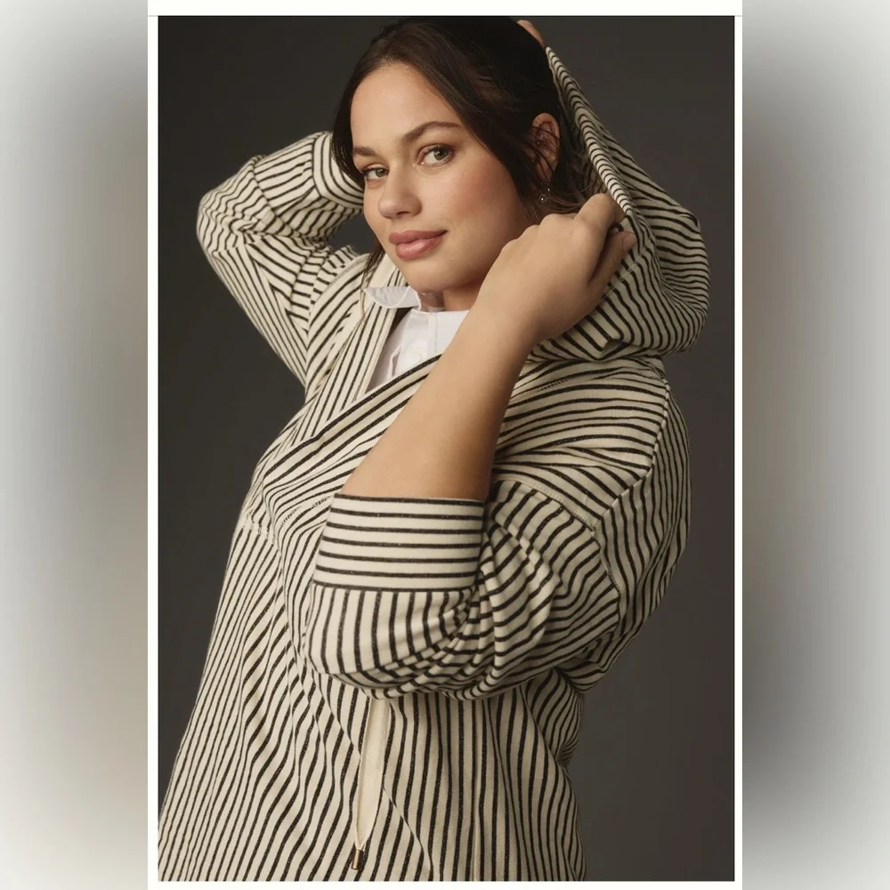 Anthropologie Pilcro Wharfside Hooded Sweatshirt - Picture 4 of 9
